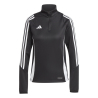 ADIDAS TIRO24 TR TOP W - BLACK/WHITE