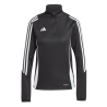 ADIDAS TIRO24 TR TOP W - BLACK/WHITE