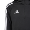 ADIDAS TIRO24 TR HOOD JR. - BLACK/WHITE