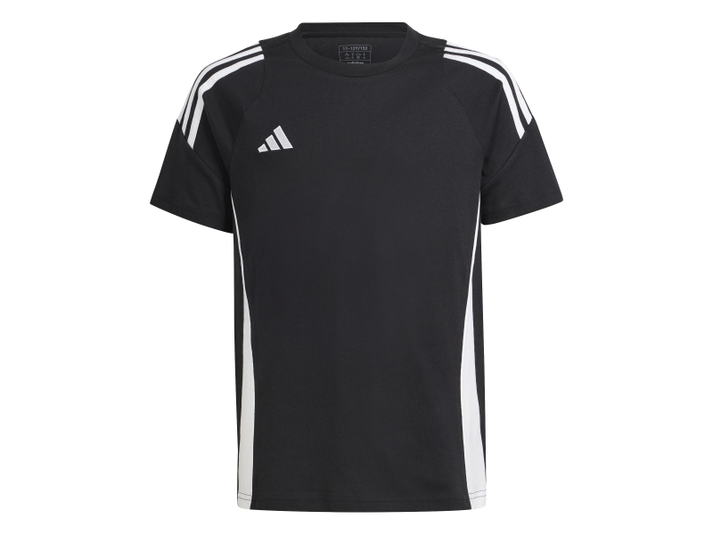 ADIDAS TIRO24 SW TEE JR. - BLACK/WHITE