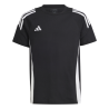 ADIDAS TIRO24 SW TEE JR. - BLACK/WHITE