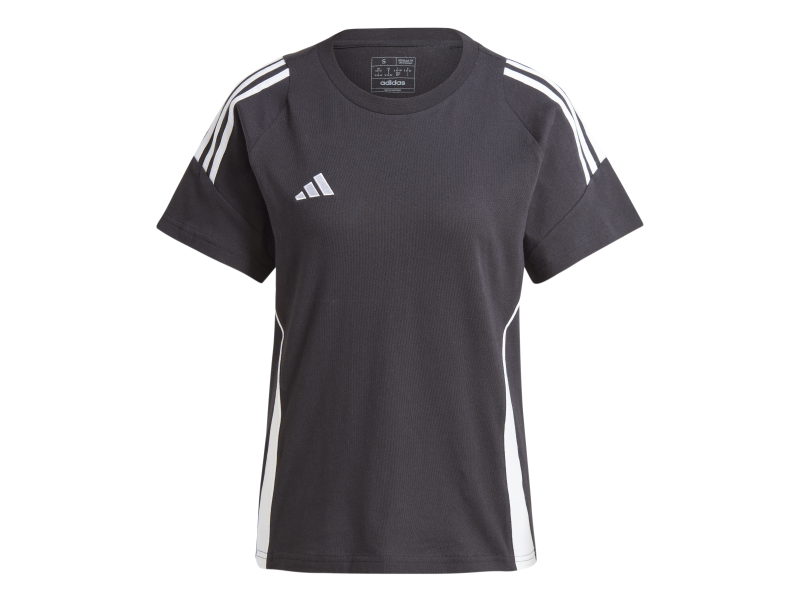 ADIDAS TIRO24 SW TEE W - BLACK/WHITE