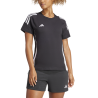 ADIDAS TIRO24 SW TEE W - BLACK/WHITE