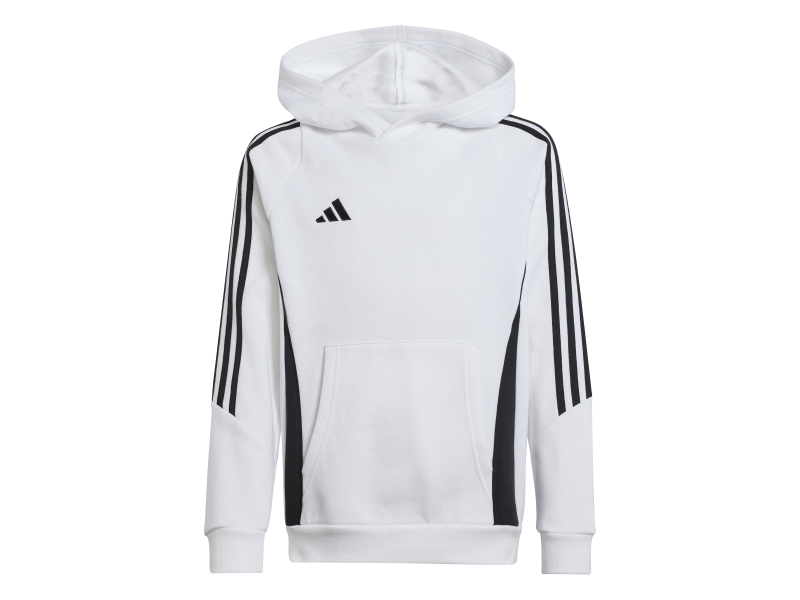 ADIDAS TIRO24 SW HOOD JR. - WHITE/BLACK