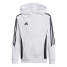 ADIDAS TIRO24 SW HOOD JR. - WHITE/BLACK