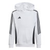 ADIDAS TIRO24 SW HOOD JR. - WHITE/BLACK
