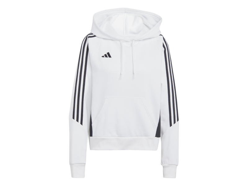 ADIDAS TIRO24 SW HOOD W - WHITE/BLACK
