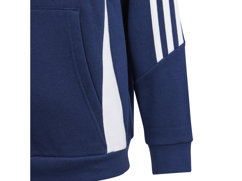 ADIDAS TIRO24 SW HOOD JR. - TENABL/WHITE