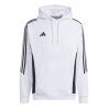ADIDAS TIRO24 SW HOOD - WHITE/BLACK
