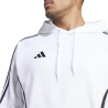 ADIDAS TIRO24 SW HOOD - WHITE/BLACK