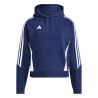 ADIDAS TIRO24 SW HOOD W - TENABL/WHITE