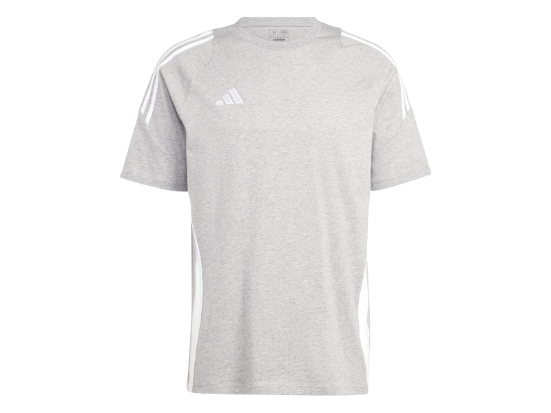 ADIDAS TIRO24 SW TEE - MGREYH/WHITE