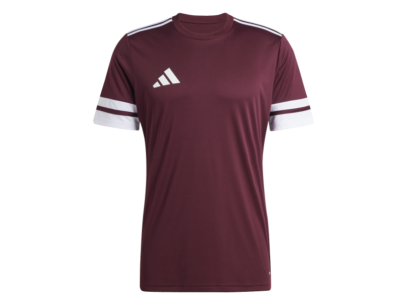 ADIDAS SQUADRA25 JERSEY SHORT SLEEVE - TEAM MAROON 2/WHITE