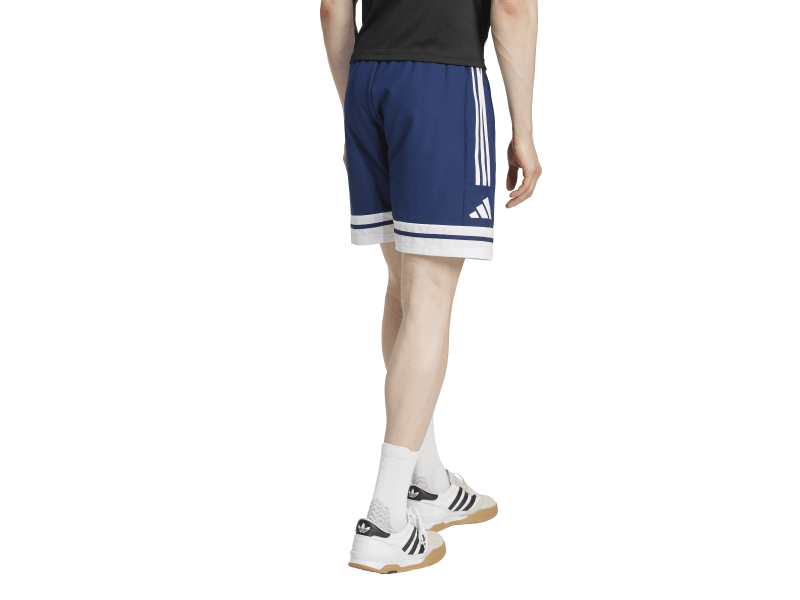 ADIDAS SQUADRA25 DOWNTIME WOVEN SHORT - TEAM NAVY BLUE 2/WHITE