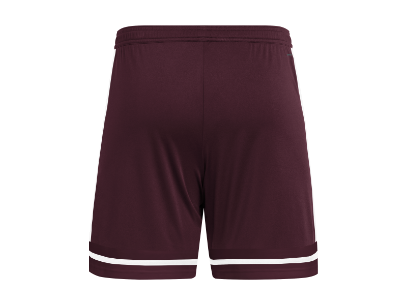 ADIDAS SQUADRA25 SHORTS - TEAM MAROON 2/WHITE
