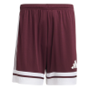 ADIDAS SQUADRA25 SHORTS - TEAM MAROON 2/WHITE
