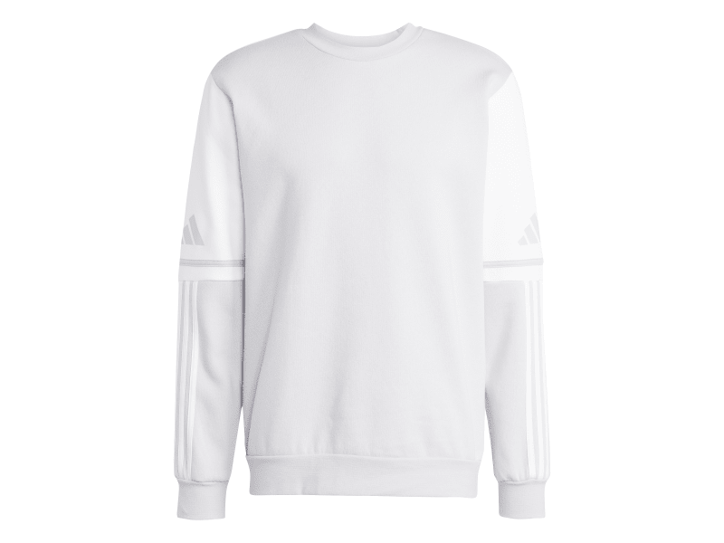 ADIDAS SQUADRA25 SWEAT CREW - TEAM LIGHT GREY/WHITE