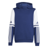 ADIDAS SQUADRA25 SWEAT HOODY JR. - TEAM NAVY BLUE 2/WHITE