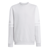 ADIDAS SQUADRA25 SWEAT CREW JR. - TEAM LIGHT GREY/WHITE