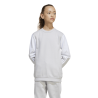ADIDAS SQUADRA25 SWEAT CREW JR. - TEAM LIGHT GREY/WHITE