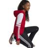 ADIDAS SQUADRA25 SWEAT HOODY JR. - TEAM POWER RED 2/WHITE