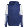 ADIDAS SQUADRA25 HOODY JR. - TEAM NAVY BLUE 2/WHITE