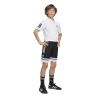ADIDAS SQUADRA25 DOWNTIME WOVEN SHORT JR. - BLACK/WHITE