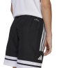 ADIDAS SQUADRA25 DOWNTIME WOVEN SHORT JR. - BLACK/WHITE