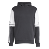ADIDAS SQUADRA25 SWEAT HOODY - BLACK/WHITE