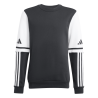 ADIDAS SQUADRA25 SWEAT CREW JR. - BLACK/WHITE