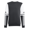 ADIDAS SQUADRA25 SWEAT CREW JR. - BLACK/WHITE