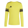ADIDAS SQUADRA25 JERSEY LONG SLEEVE - TEAM YELLOW/BLACK