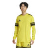 ADIDAS SQUADRA25 JERSEY LONG SLEEVE - TEAM YELLOW/BLACK