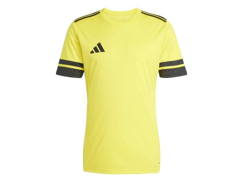 ADIDAS SQUADRA25 JERSEY SHORT SLEEVE - TEAM YELLOW/BLACK