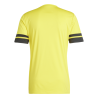 ADIDAS SQUADRA25 JERSEY SHORT SLEEVE - TEAM YELLOW/BLACK