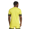 ADIDAS SQUADRA25 JERSEY SHORT SLEEVE - TEAM YELLOW/BLACK