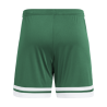 ADIDAS SQUADRA25 SHORTS - TEAM DARK GREEN/WHITE