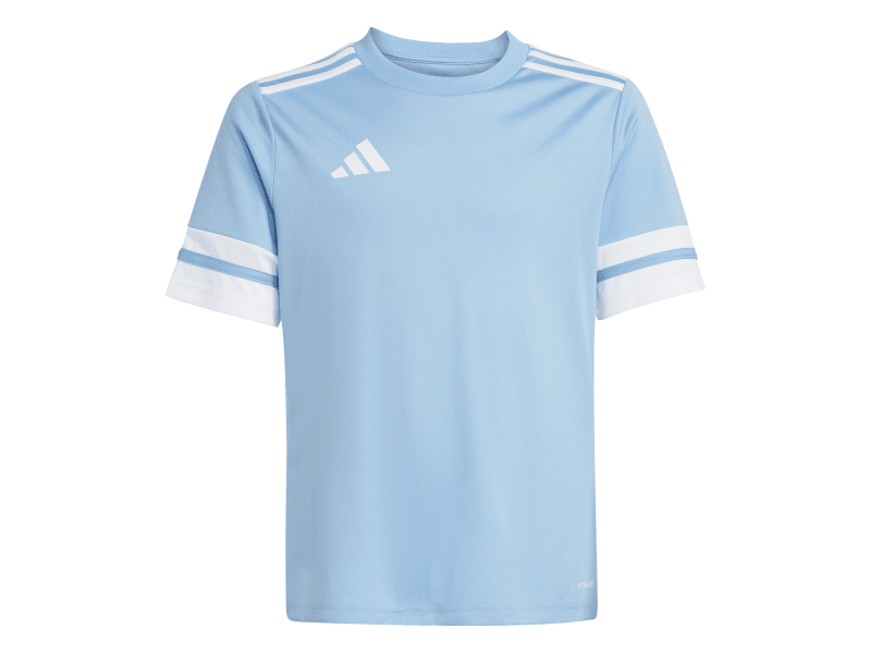 ADIDAS SQUADRA25 JERSEY SHORT SLEEVE JR. - TEAM LIGHT BLUE/WHITE