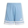 ADIDAS SQUADRA25 SHORTS JR. - TEAM LIGHT BLUE/WHITE