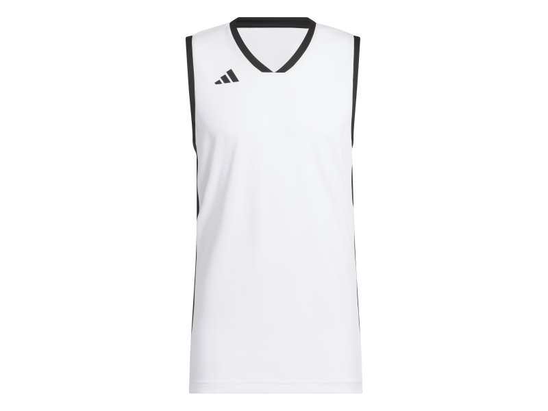 ADIDAS 3G SPEED REV. BASKETBALL AEROREADY JERSEYS - WHITE/BLACK
