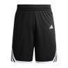 ADIDAS BASKETBALL 3G SPEED REV. SHORT JR. - BLACK/WHITE
