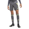 ADIDAS TIRO24 SHORT JR. - GREY FIVE/PULSE LIME