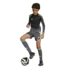 ADIDAS TIRO24 SHORT JR. - GREY FIVE/PULSE LIME