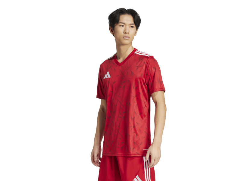ADIDAS TEAM ICON25 JERSEY SHORT SLEEVE - TEAM POWER RED 2/WHITE