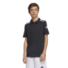 ADIDAS SQUADRA25 COTTON POLO JR. - BLACK/WHITE