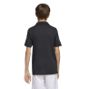ADIDAS SQUADRA25 COTTON POLO JR. - BLACK/WHITE