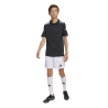 ADIDAS SQUADRA25 COTTON POLO JR. - BLACK/WHITE