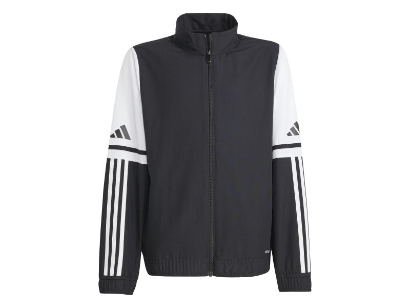 ADIDAS SQUADRA25 PRE. JACKET JR. - BLACK/WHITE