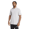 ADIDAS SQUADRA25 COTTON POLO - TEAM LIGHT GREY/WHITE