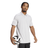 ADIDAS SQUADRA25 COTTON POLO - TEAM LIGHT GREY/WHITE